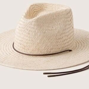 Will & Bear Rider Bone Wide Brim Straw Sun Hat